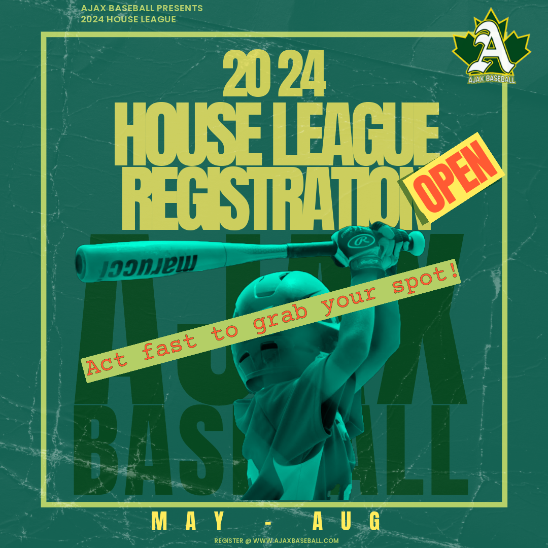 AJAX SPARTANS BASEBALL house league nights-4-3